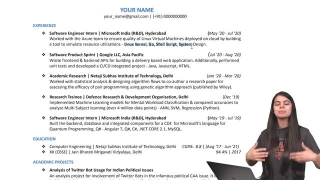 Why my Resume got selected in Google | Microsoft | Amazon | How to make Resume | Software Engineers смотреть онлайн