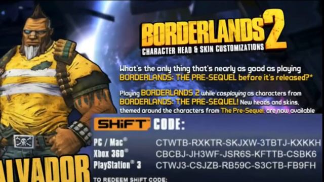 Borderlands 2 shift codes that still work! (2020) смотреть онлайн
