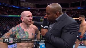 UFC Остин: Джош Эммет - Слова после боя