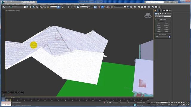 Моделирование коттеджа в 3d max, урок 46. Автор - Антон Выборный. Timedigital.org смотреть онлайн