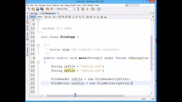 JAVA COPYING CHARACTERS TO FILE|JAVA COPYING TO FILE EXAMPLE|JAVA PROGRAMMING TUTORIAL 36 HINDI URD смотреть онлайн