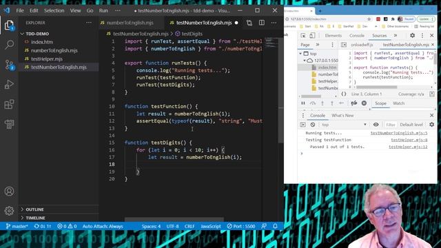 Code with Me | Test Driven Development Demo смотреть онлайн