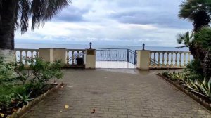 Обзор территории пансионата «Лазурный берег».Гагры.
