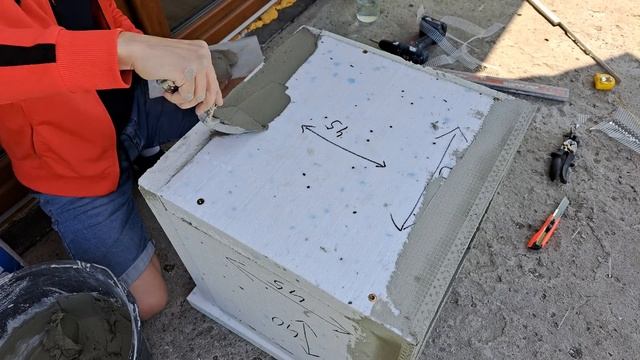 Jak Zrobić Tarasową Donicę Ze Styropianu. Termo Donica. Beton Architektoniczny.