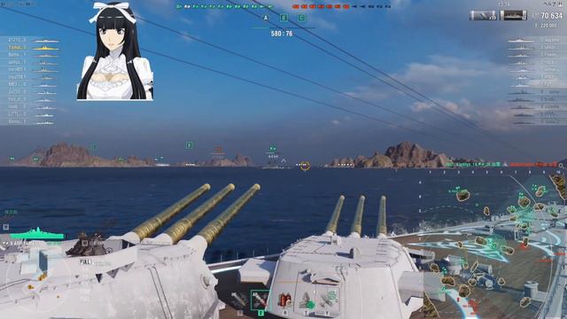 World of Warships アルペジオコラボ艦　ARP Yamato смотреть онлайн