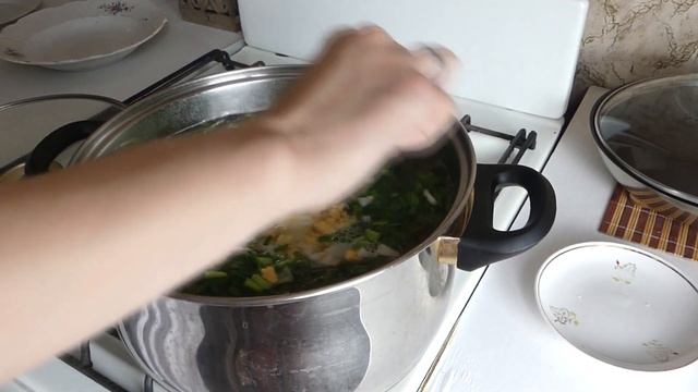 КАК ПРИГОТОВИТЬ ЗЕЛЕНЫЙ БОРЩ С ЩАВЕЛЕМ И ЯЙЦОМ РЕЦЕПТ смотреть онлайн