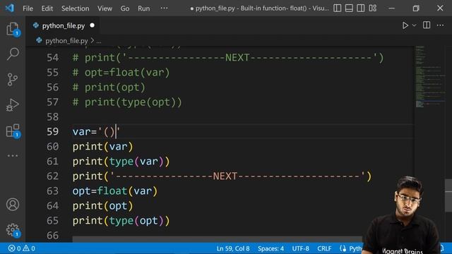 Built - in Function: Float() - Strings | Class 11 Computer Science Chapter 8 смотреть онлайн