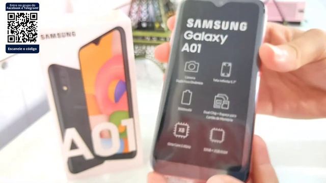 Samsung Galaxy A01 - Unboxing смотреть онлайн