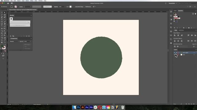 Modern Illustration With Grain & Noise Texture in Adobe Illustrator // HOW TO // KAPUSTIN смотреть онлайн