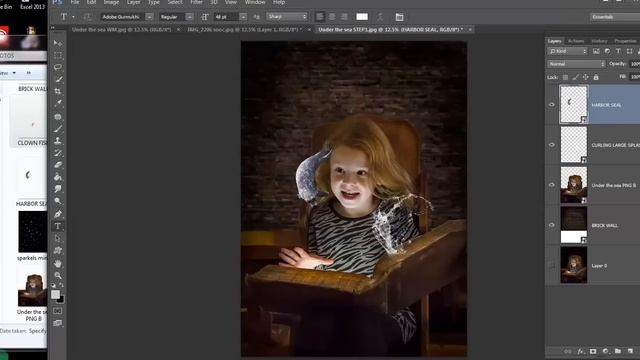 Magical Book comes to life in Photoshop Tutorial смотреть онлайн