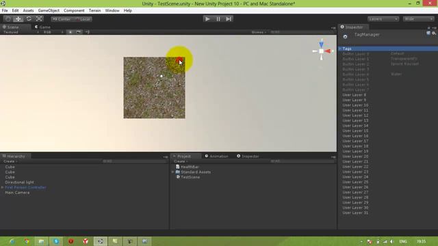 Как создать свою игру. Unity3d создание жизней у персонажа. смотреть онлайн