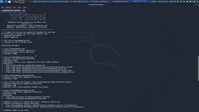 wpscan _ An Introduction to Ethical Hacking with Kali Linux смотреть онлайн