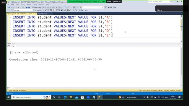 SQL Server Tutorial DAY-41 || HOW TO CHANGE SEQUENCE PARAMETERS IN SQL || SQL Server Training in смотреть онлайн