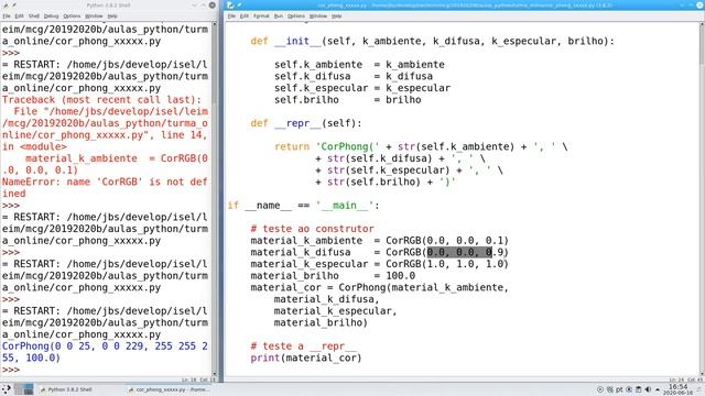 aula 06 cor phong parte 30 4 5 2 repr testes смотреть онлайн