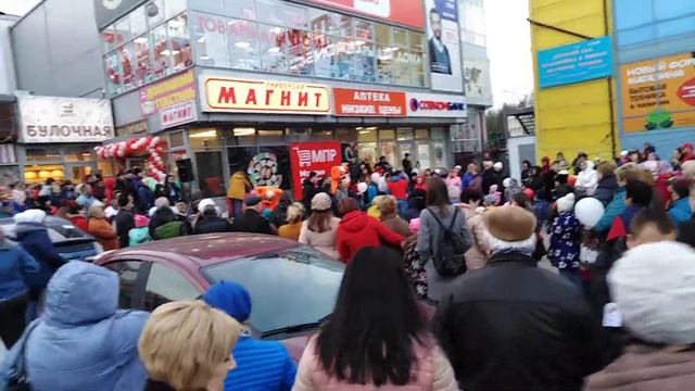 Открытие магазина МПР на ул Дзержинского смотреть онлайн