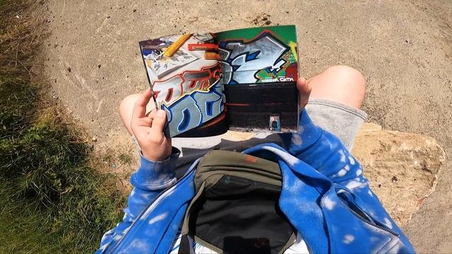 057 Kecl Graffiti Journal Check . смотреть онлайн