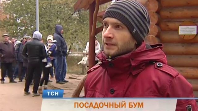 Тысячи пермяков выстояли очередь в лесу за желудями смотреть онлайн