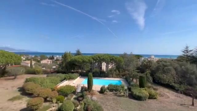 LOCATION APPARTEMENT ANTIBES VUE MER - 1 CHAMBRE - PARKING/PISCINE/TENNIS смотреть онлайн