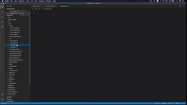 Lecture 1: Ionic 4 Angular Project File and Folder Structure and A General Overview смотреть онлайн