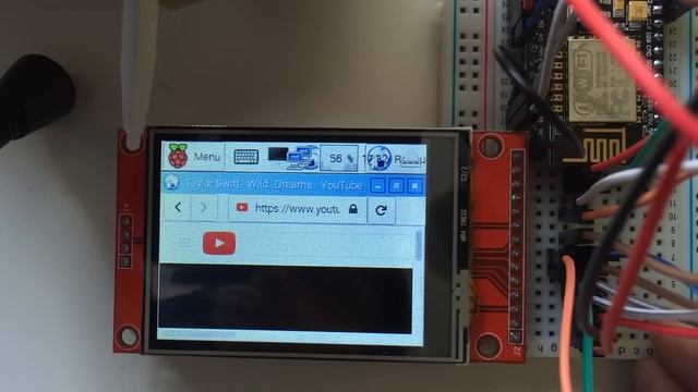 ESP8266 running a VNC client connecting to a Raspberry Pi смотреть онлайн