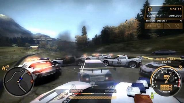 Almost Busted - NFS Most Wanted смотреть онлайн