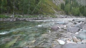 Рыбалка на хариуса в Горном Алтае.