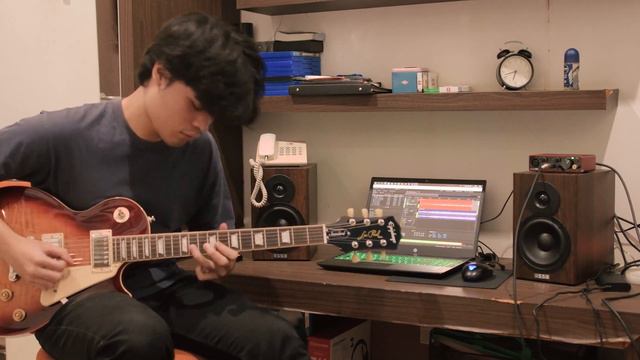 BOHEMIAN RHAPSODY GUITAR SOLO (Cover by Aryo) смотреть онлайн
