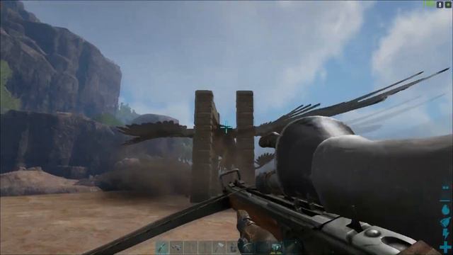 ARK RAGNAROK - МОЙ ПЕРВЫЙ ГРИФОН #1 (арк приколы, монтаж) - Ark Survival Evolved смотреть онлайн