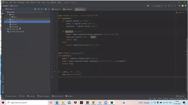 Python Flask смотреть онлайн