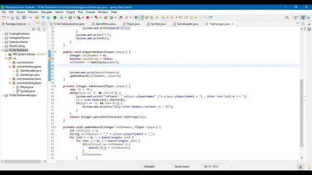 #TicTacToe Tic Tac Toe | Java | Player Vs Player | Player Vs AI | Urdu/Hindi | Code Java With Saqib смотреть онлайн