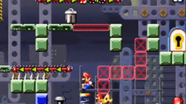 Mario vs Donkey Kong - World 6-6+ смотреть онлайн