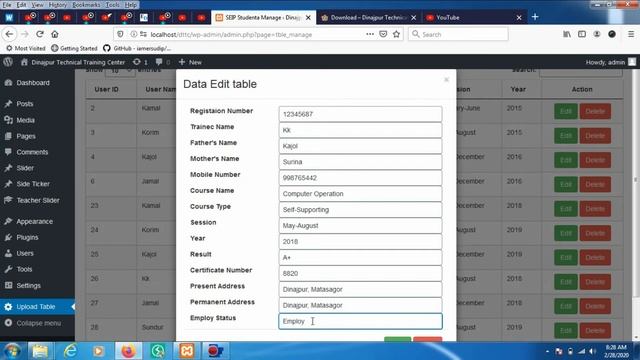 Import (BulkUpload) Data wordpress plugin смотреть онлайн