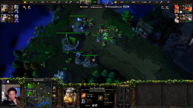 TGW (NE) vs Leon (HU) - Recommended - WarCraft 3 - Playing with Fire - WC3841 смотреть онлайн