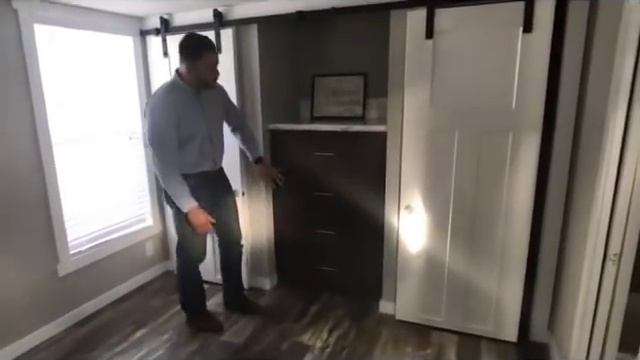 Tiny Home Front Porch with Wood Burning Fireplace смотреть онлайн