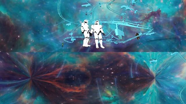360º Gummy's Space Mountain Roller Coaster a thrilling ride through the Milky Way by vokikas смотреть онлайн