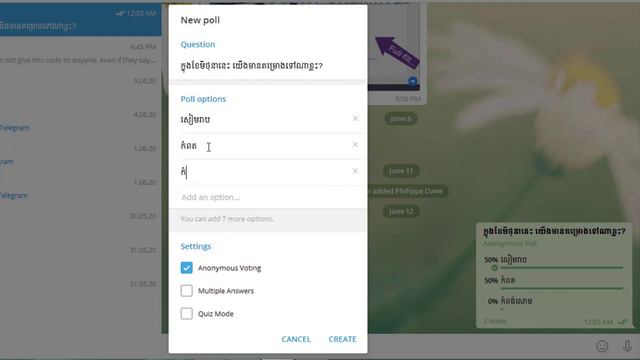 How to Create Poll on Telegram Desktop 2020 смотреть онлайн