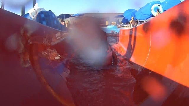 Аквапарк Aquacolors Пореч. Самый большой аквапарк в Хорватии. катаемся в горок плаваем в бассейне