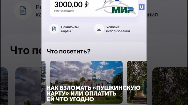 Как снять деньги с «Пушкинской карты», возможно ли это технически и что за это будет смотреть онлайн