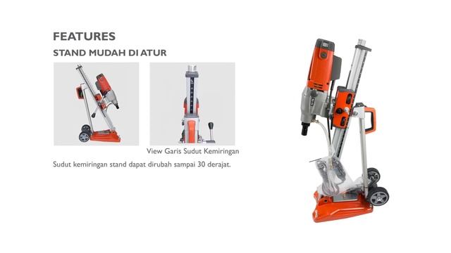 Mesin Coring Husqvarna DMS 240 смотреть онлайн