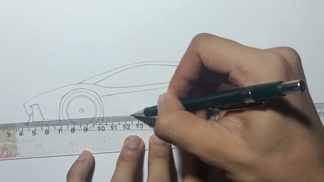 How to draw a LAMBORGHINI AVENTADOR step by step смотреть онлайн