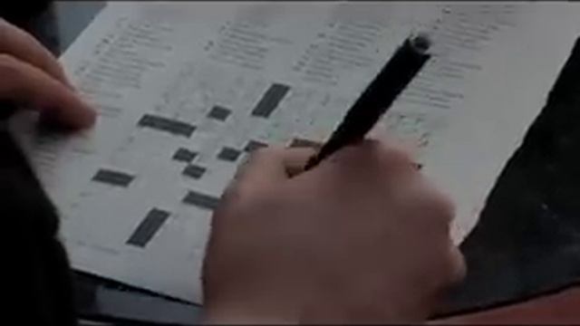 Crossword Puzzle Champion Completes Puzzle In Record Time!!! смотреть онлайн