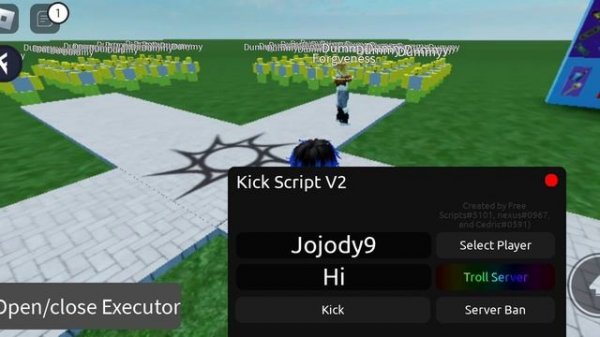Kick script v2 script roblox