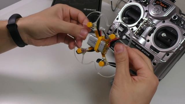 Мини квадрокоптер Eachine X73 Micro FPV смотреть онлайн