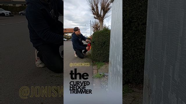 The curved hedge trimmer - Flexible Heckenschere смотреть онлайн