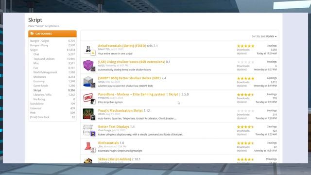 Minecraft Skript Plugin смотреть онлайн