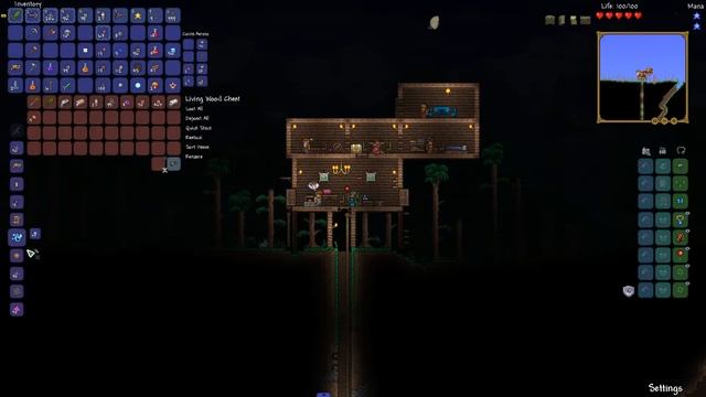 Кримзон, рыбалка и король слизней. Террария с модами! #2 смотреть онлайн