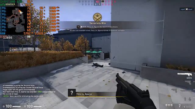 Counter-Strike:Global Offensive on Intel HD Graphics(Intel UHD Graphics 620)/Thinkpad L480 смотреть онлайн