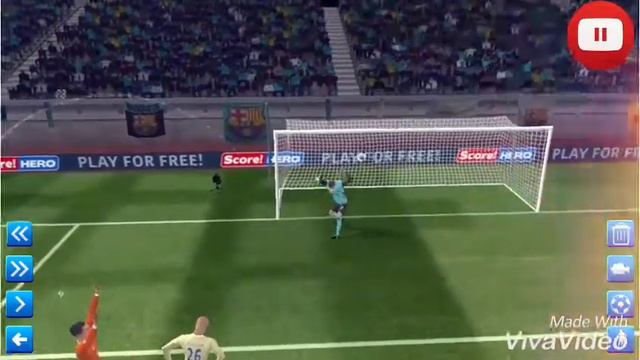 Dream league soccer, RONALDINHO VS DE GEA смотреть онлайн