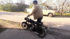 Мопед «Верховина» с электронным зажиганием и тремя скоростями.