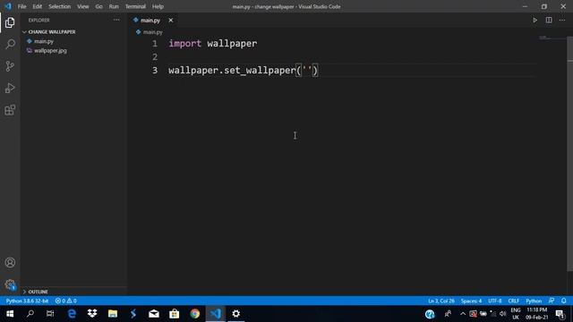 how to change desktop background using python смотреть онлайн